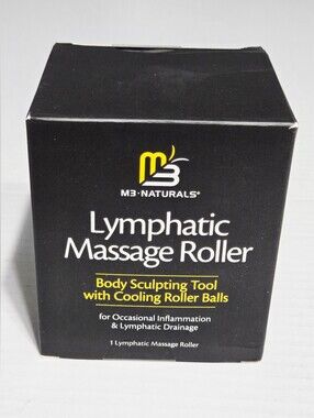 M3 Naturals Lymphatic Massage Roller Body Sculpting Cooling Roller Balls New